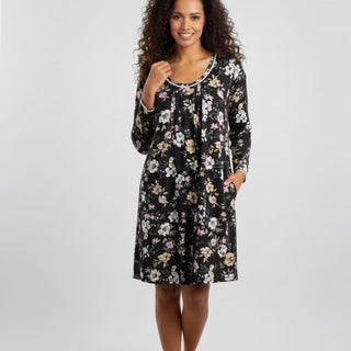 Camisón a Media Pierna con Manga 3/4 598382 René Rofé