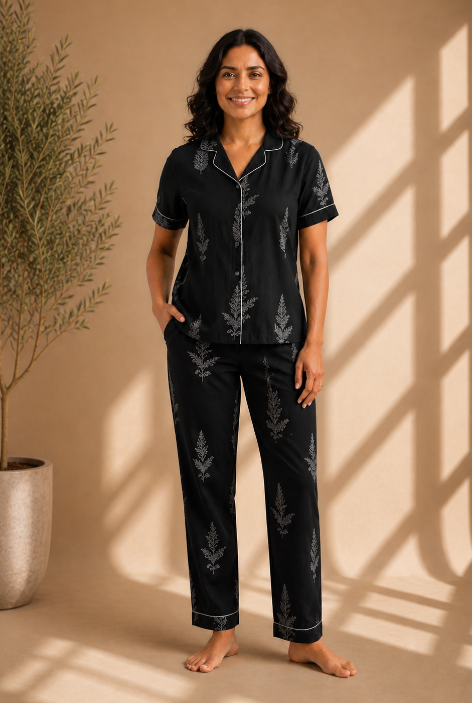Pijama CRAY con Pantalón Largo para Mujer