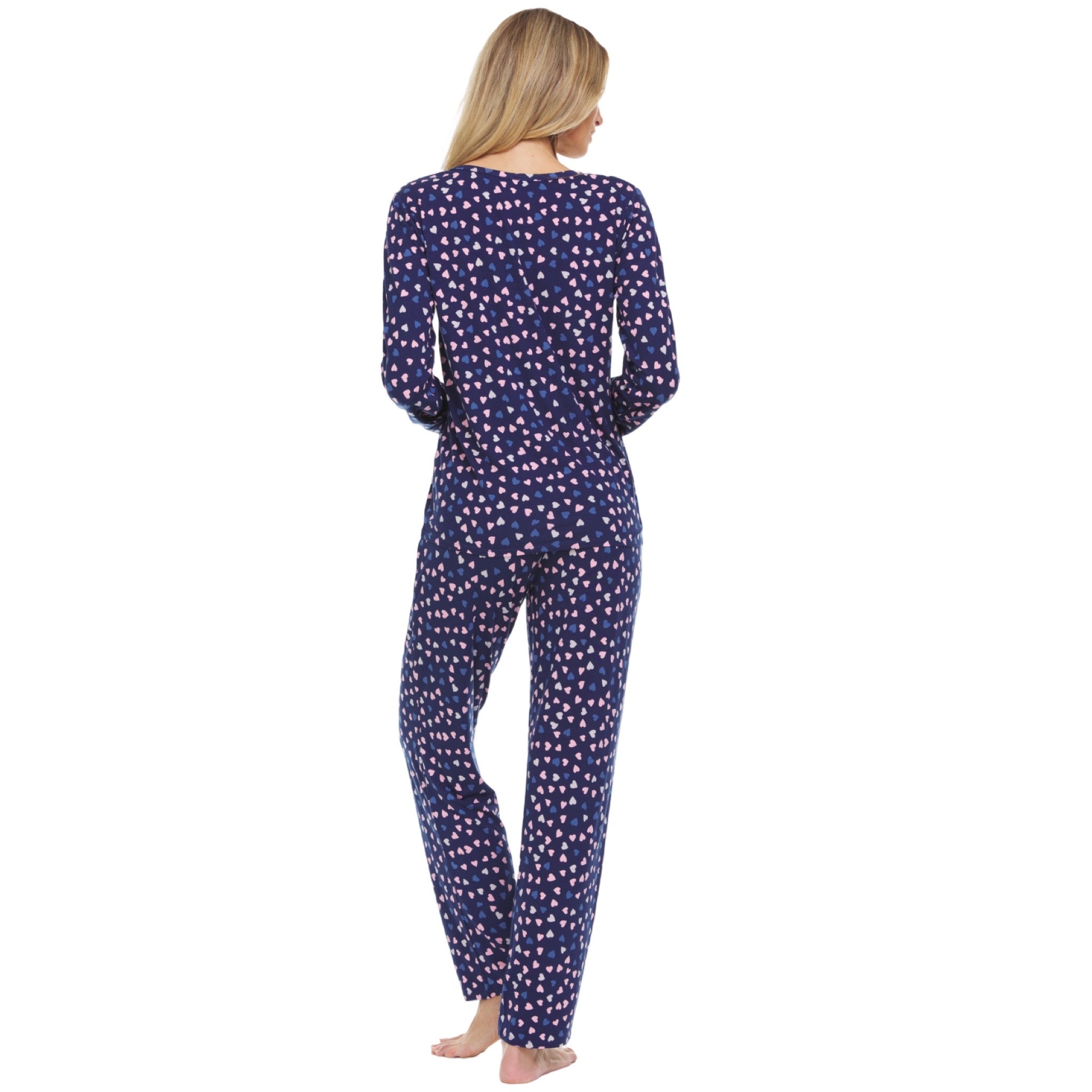 Pijama Pantalón Largo y Blusa Cerrada con Manga Larga Q81282