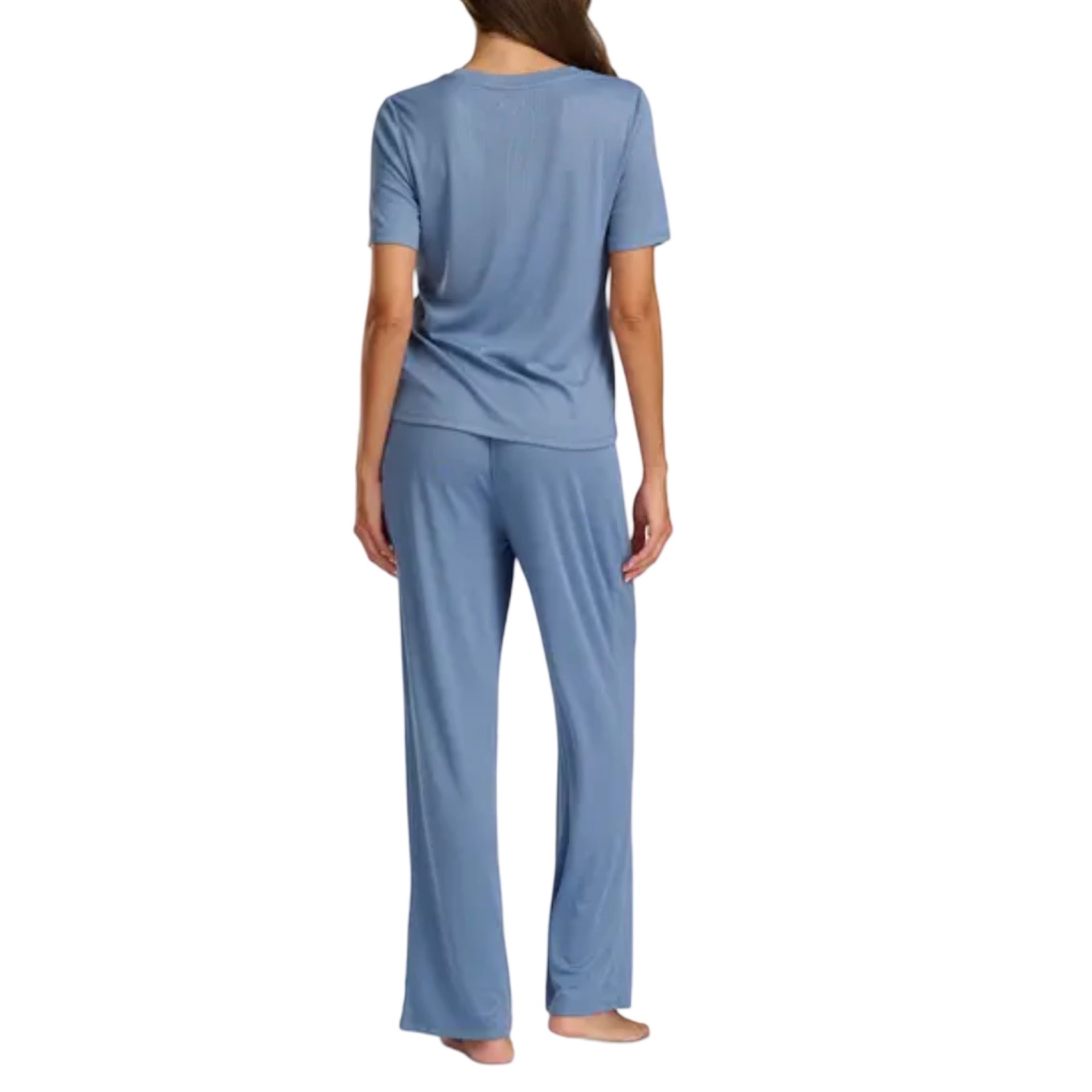 Pijama Pantalon Largo y Blusa Cerrada con Manga Corta RLD0390 Splendid