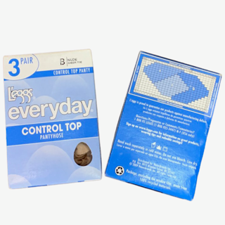 3 Pack Pantyhose Everyday Control Top Reinforced Toe L'eggs 14930