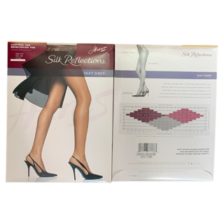 Pantyhose Silk Reflections Control Top Reinforced Toe Hanes 718