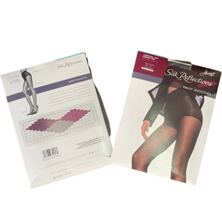 Pantyhose Hanes Silk Reflections Waist Smoother Control Top Sheer Toe OG080