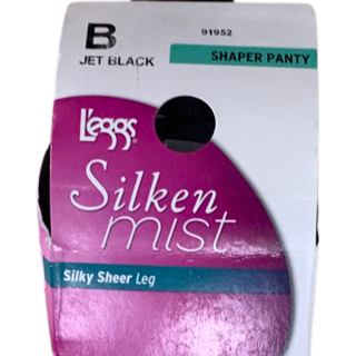 Pantyhose Silken Mist Shaper Panty Silky Sheer Leg Sheer Toe 91900 L'eggs