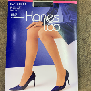 Pantyhose Hanes con Brillo para Día sin Puntera y con Control Top 137